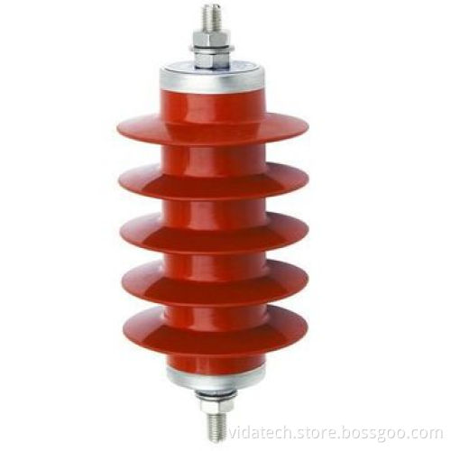 MOA zinc oxide lightning arrestors, used in outdoor power grid